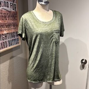 Nostalgia Moss Green Short Sleeve Tee